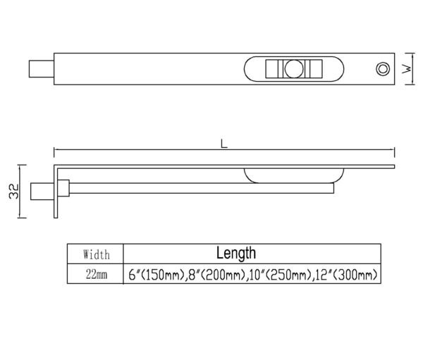 Door Bolt Db 01