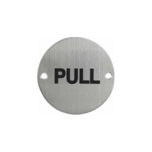 Push&pull Sign Plate Fire Door Pull Sign Push Sign Sp015