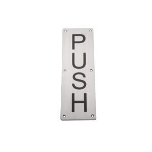 Push&pull Sign Plate Fire Door Pull Sign Push Sign Sp028