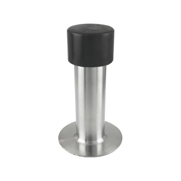 Ds 44 Stainless Steel Rubber Cylinder Door Stop Stopper Floor Mounted