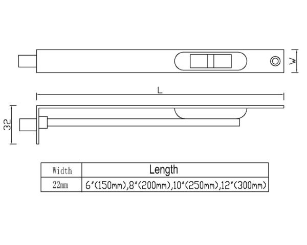 Door Bolt Db 02