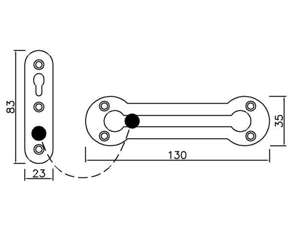 Door Chain Dg 10